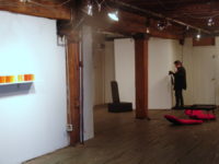 Carl Warnick documenting Rupture's Front Room